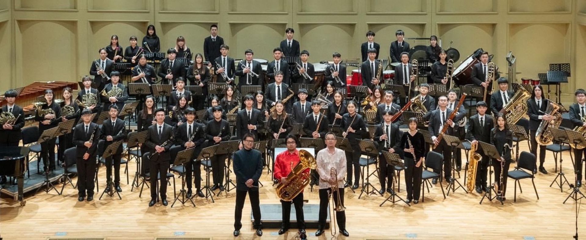 管樂團管樂節閉幕音樂會演出