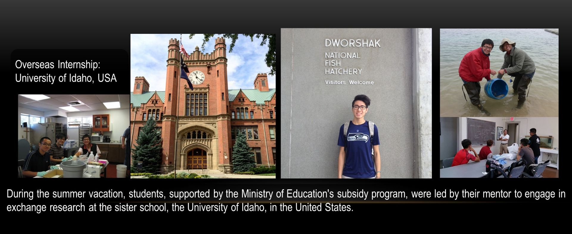 Overseas Internship: University of Idaho, USA