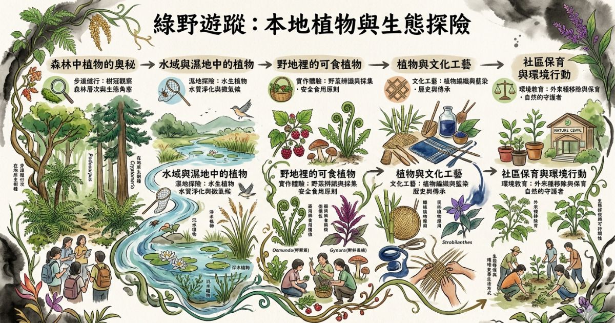 綠野遊蹤：本地植物與生態探險