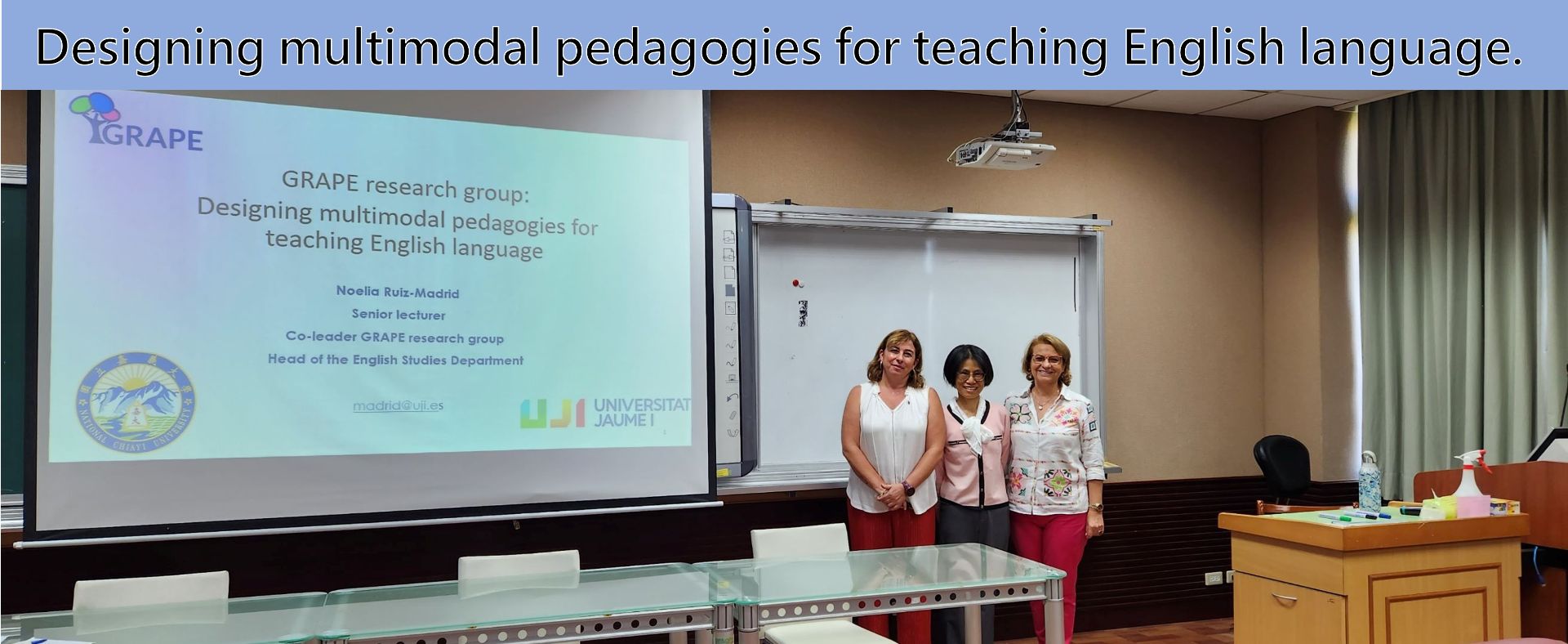 Designing multimodal pedagogies for teaching English language.