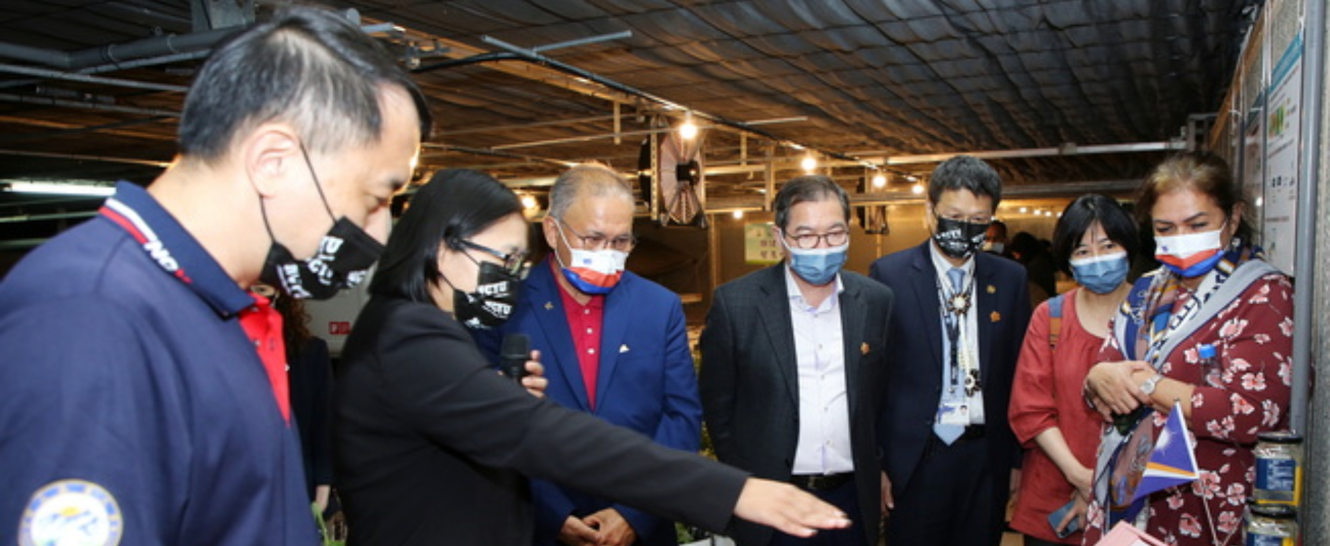 The president of Republic of the Marshall Islands, visited BCST medical plant AI cultivation.