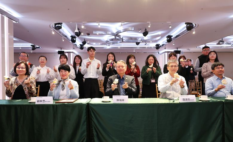 幸福嘉義米入甜點　嘉大行銷觀光系師生攜手新悦花園酒店發表永續創意料理