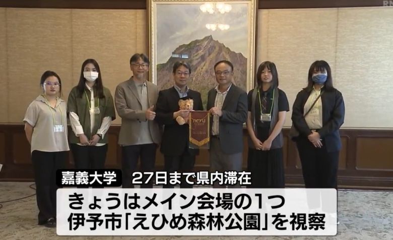 嘉大視藝系師生受邀赴日參與愛媛藝術展