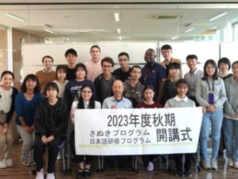 學士班黄任方於112年10月至113年2月畫至日本香川大學進行交換