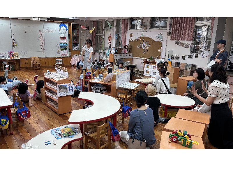 日本香川大學師生參與嘉大實小附幼課程