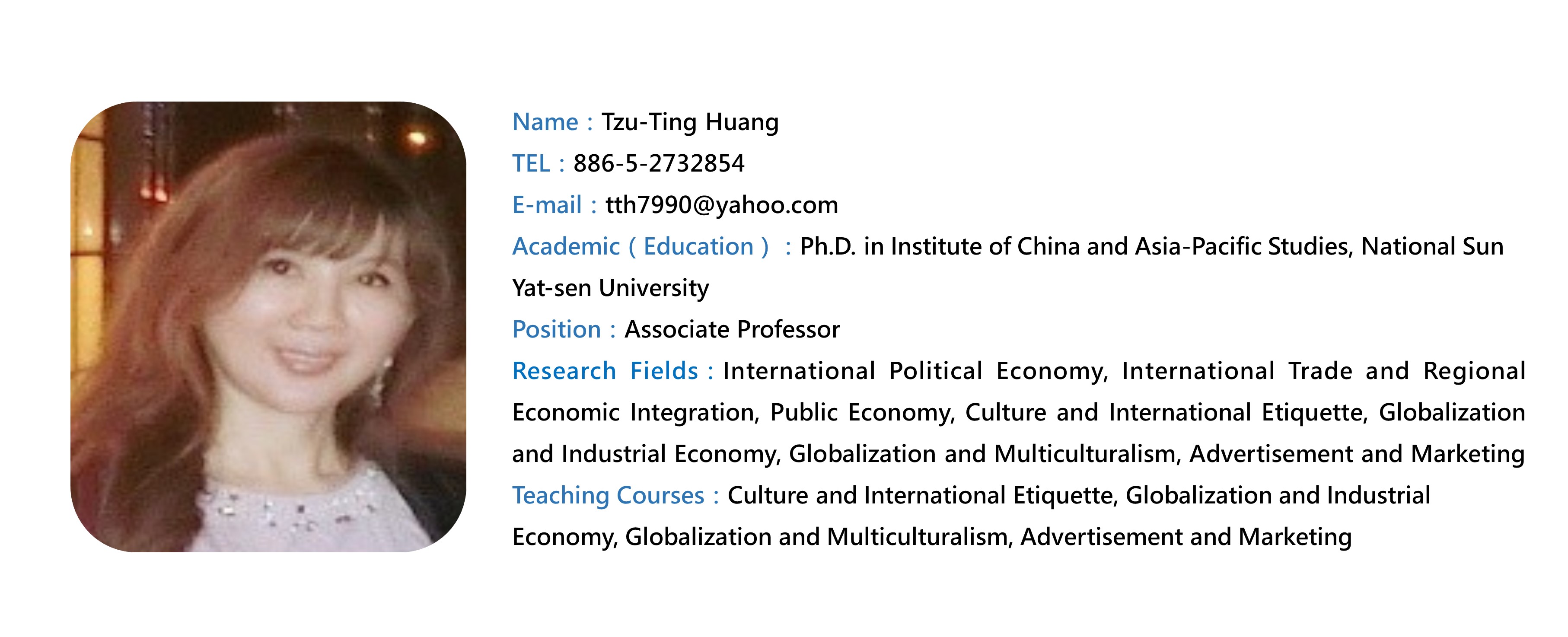 Tzu-Ting Huang