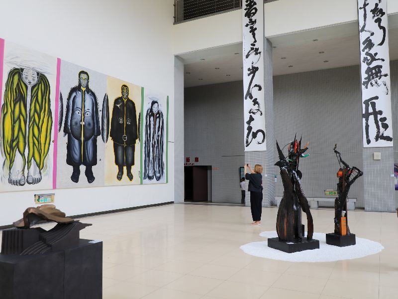 嘉大民雄校區大學館「貳捌年華・新觸角創作聯展」。