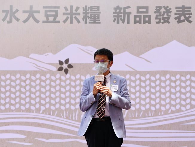 嘉大林翰謙校長致詞。