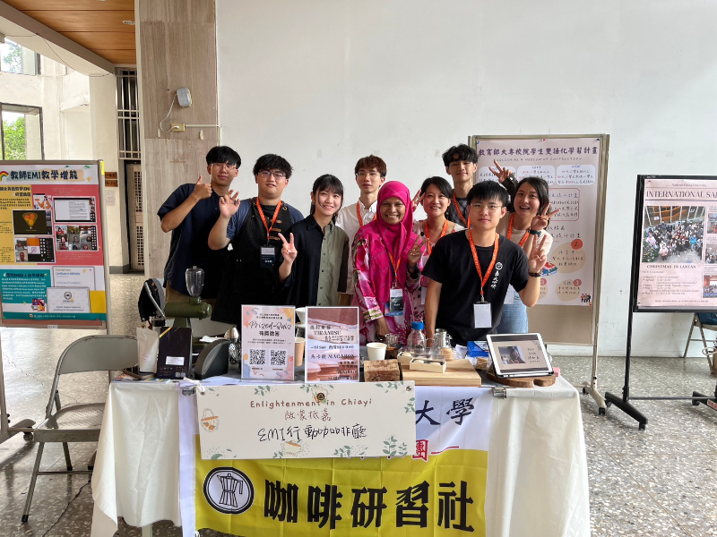 辦理雙語化計畫成果展。(照片由教務處提供)